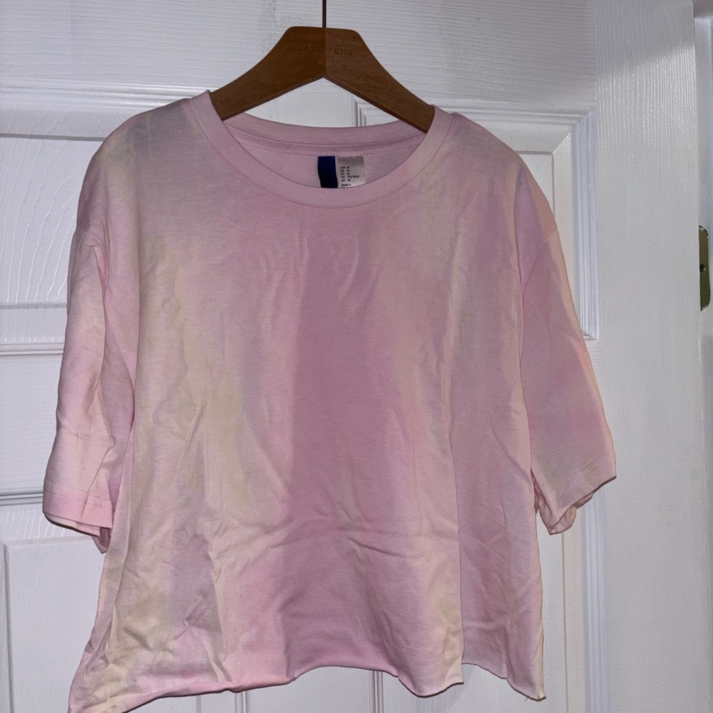 H&M Light Pink Crop Top